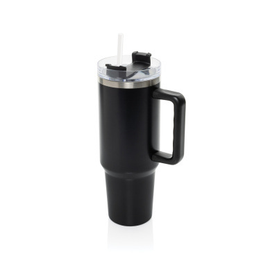 Logotrade promotional products photo of: Stadley RCS recycled steel tumbler 1200ML