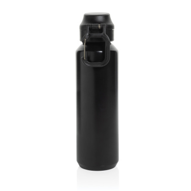 Logo trade promotional items image of: Via RCS Re-steel lockable sport bottle 600ML