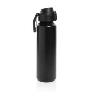 Logotrade promotional merchandise image of: Via RCS Re-steel lockable sport bottle 600ML
