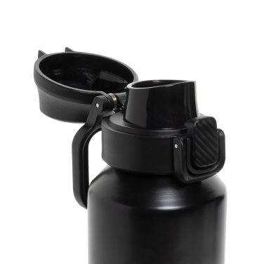 Logotrade promotional items photo of: Via RCS Re-steel lockable sport bottle 600ML