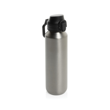 Logotrade promotional product image of: Via RCS Re-steel lockable sport bottle 600ML