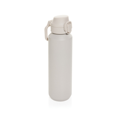 Logo trade promotional products image of: Via RCS Re-steel lockable sport bottle 600ML