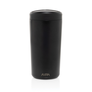 Logo trade promotional giveaway photo of: Avira Alix RCS re-steel click tumbler 400ML