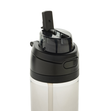 Logo trade business gifts image of: Omni sip RCS RPET water bottle 800ML