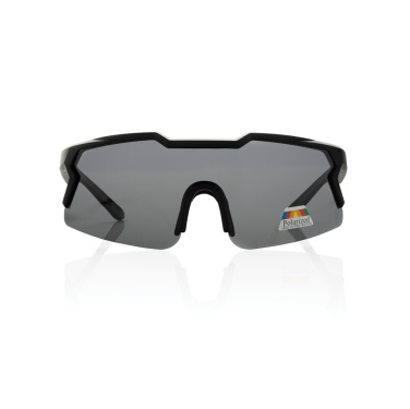 Logo trade promotional products image of: SproShield RCS plastic activity glasses with polarized lens