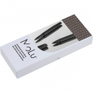 Logo trade promotional gift photo of: Elegant MoLu writing set Santa Rosa