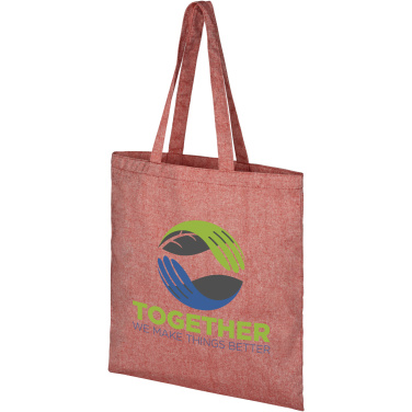 Logo trade promotional products picture of: Pheebs 150 g/m² recycled tote bag 7L