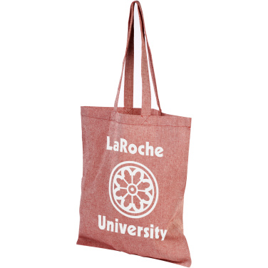 Logo trade promotional items image of: Pheebs 150 g/m² recycled tote bag 7L