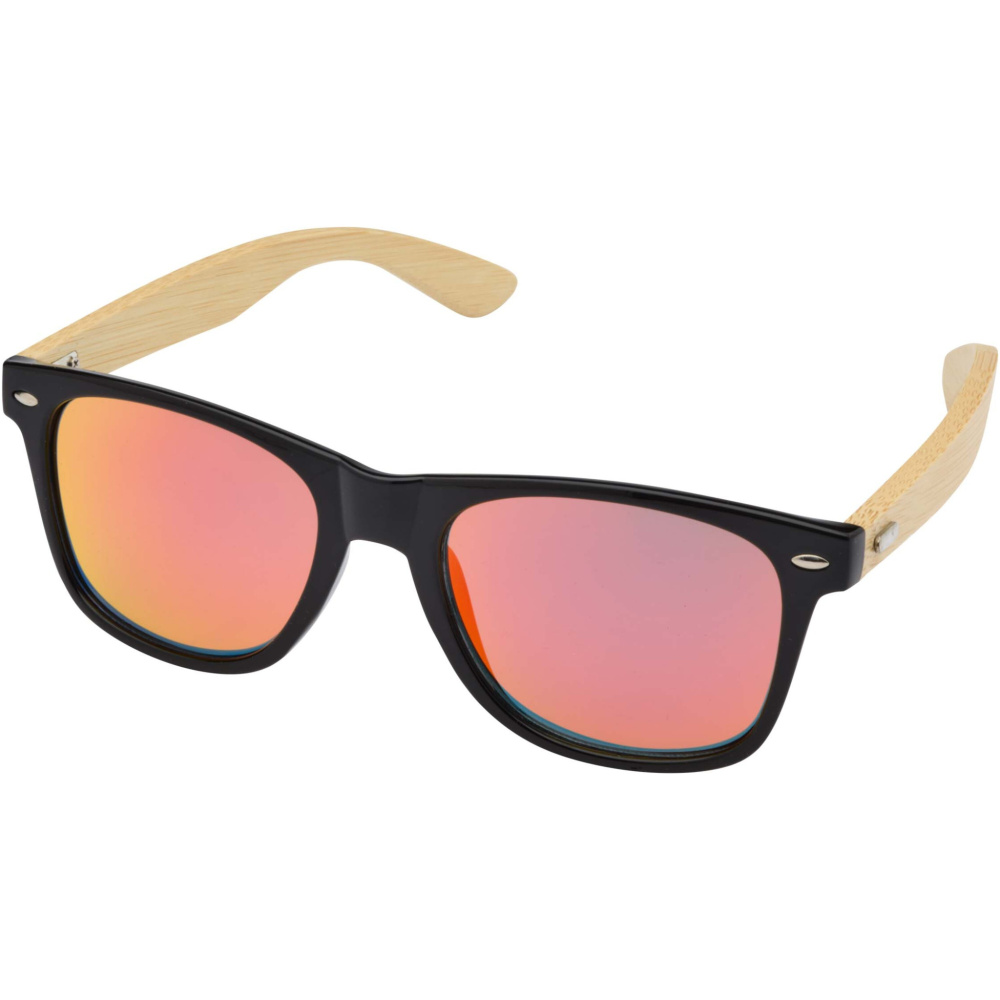 Logo trade promotional gift photo of: Hue sunglasses with bamboo temples
