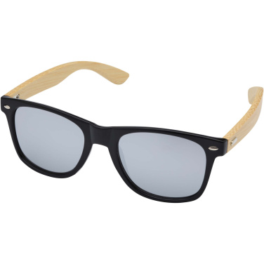 Logo trade promotional merchandise picture of: Hue sunglasses with bamboo temples