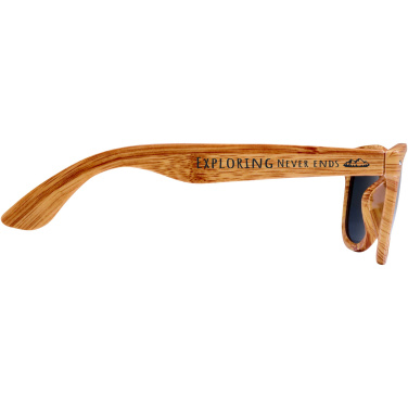 Logo trade promotional products image of: Mira wood-look sunglasses