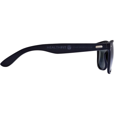Logotrade promotional gift picture of: Arlo bamboo sunglasses with black coating