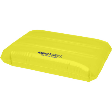Logo trade promotional giveaways picture of: Sunny inflatable beach pillow