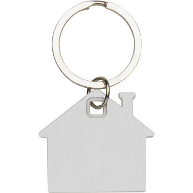 Logotrade advertising product picture of: Nook house-shaped keychain