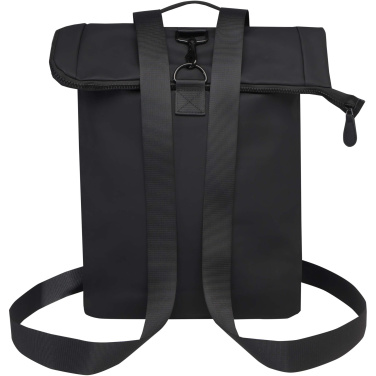 Logo trade promotional merchandise picture of: Turner 15.6" GRS recycled roll-top laptop backpack 12L