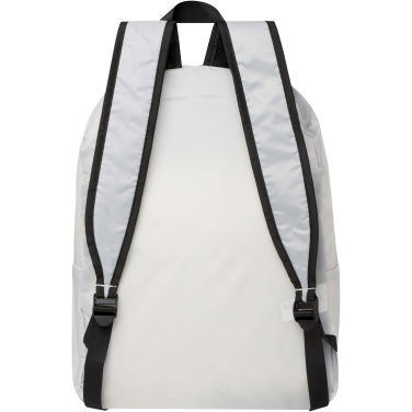 Logo trade promotional merchandise image of: EcoFold RPET foldable backpack 15L