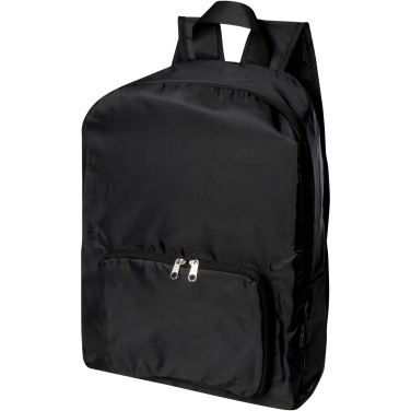 Logotrade promotional merchandise picture of: EcoFold RPET foldable backpack 15L