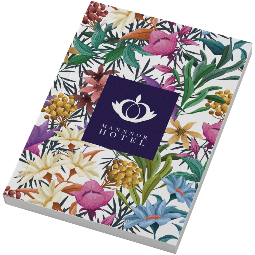 Logo trade advertising products image of: Novella Austen A6 soft cover notebook - 100 sheets