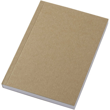 Logotrade promotional product image of: Novella Austen A6 recycled soft cover kraft notebook - 100 sheets