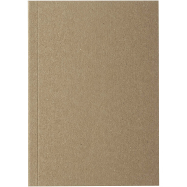 Logotrade business gifts photo of: Novella Austen A6 recycled soft cover kraft notebook - 50 sheets