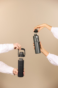 Logotrade promotional giveaway image of: Baltimore trek RCS recycled SS bottle 600 ML