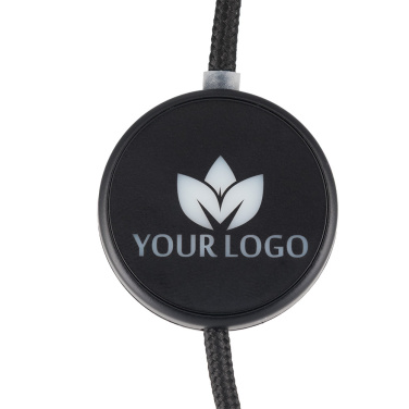 Logo trade promotional items image of: Cable 4in1 with illuminated logo - LH-ZM02