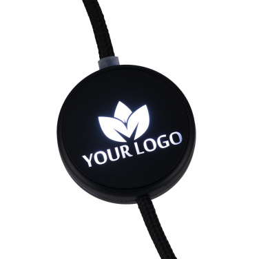 Logo trade promotional products picture of: Cable 4in1 with illuminated logo - LH-ZM02