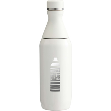 Logo trade business gift photo of: Stanley All Day Slim 350 ml water bottle
