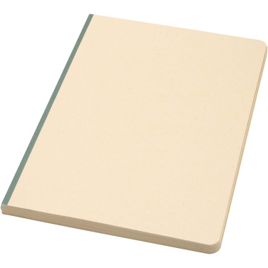 Logotrade promotional giveaway picture of: Liliana A5 sugarcane and RPET soft cover notebook