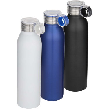 Logotrade promotional giveaway picture of: Grom 650 ml RCS recycled stainless steel water bottle