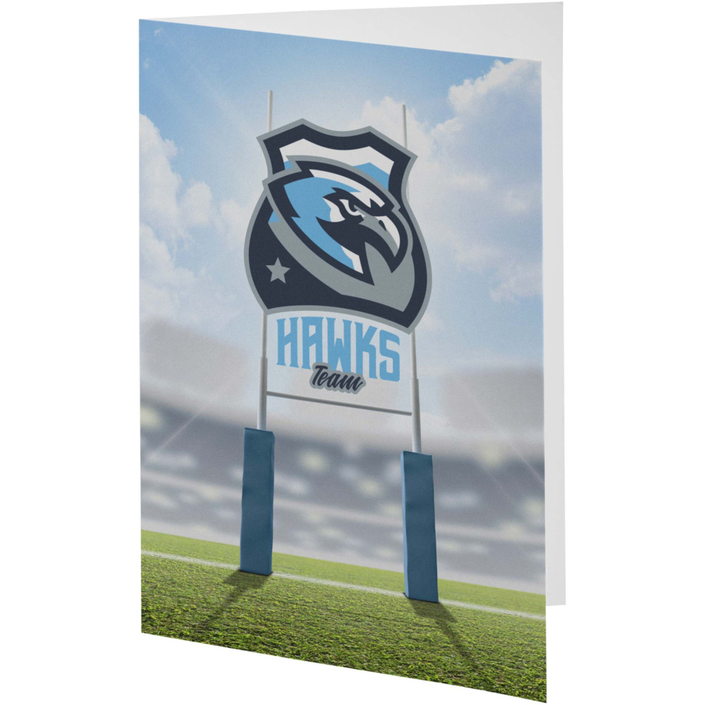 Logo trade advertising products picture of: Herald A5 greeting card