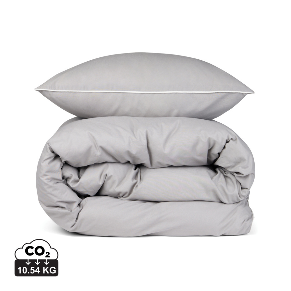 Logotrade promotional gift picture of: VINGA Marston OCS organic cotton bed linen, 4 pcs set