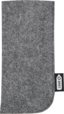 Logo trade promotional giveaways image of: Felta GRS recycled pouch for glasses