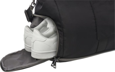 Logotrade advertising product image of: Rhine GRS recycled expandable duffel bag 35L