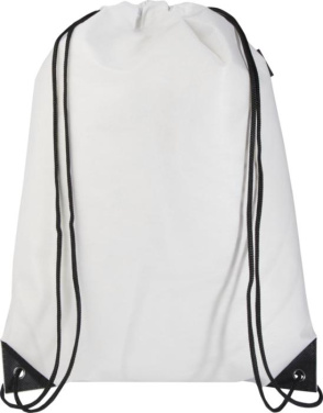 Logotrade business gift image of: Evergreen GRS recycled non-woven drawstring bag 5L