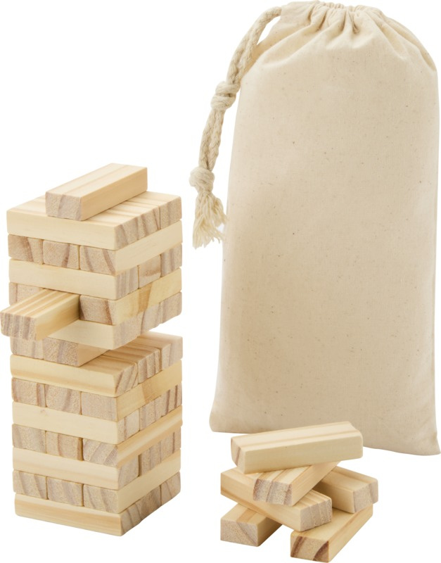 Logotrade corporate gift picture of: Jumble wooden toppling tower game