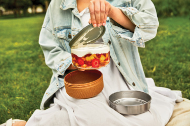 Logo trade promotional gifts image of: Black+Blum Glass Lunch Bowl 750ml