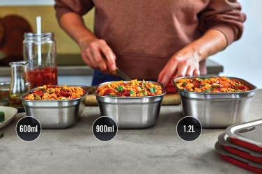 Logotrade promotional gift picture of: Black+Blum Mealprep Box 3pcs Set Small, Medium, Large