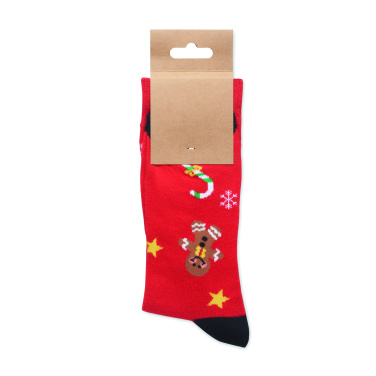 Logotrade promotional items photo of: Pair of Christmas socks M