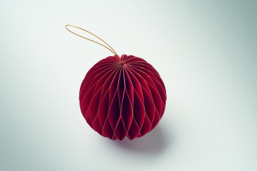 Logo trade promotional giveaways image of: Foldable  XMAS bauble hanger