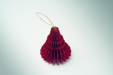 Logo trade promotional gifts picture of: Christmas paper tree hanger