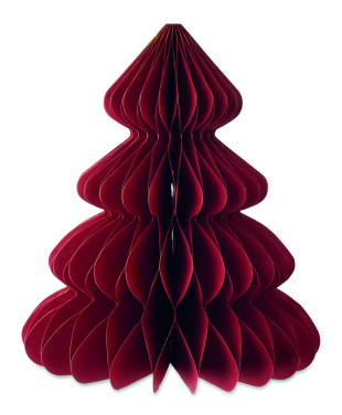 Logo trade promotional giveaways picture of: Paper Xmas tree decoration