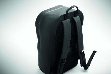Logo trade promotional gifts picture of: 300D RPET computer backpack