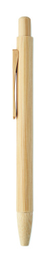 Logotrade promotional products photo of: Bamboo automatic ball pen
