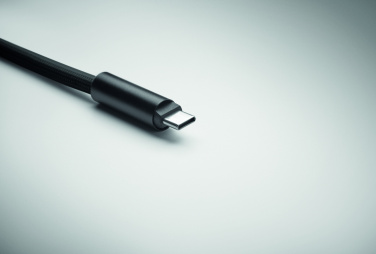 Logo trade promotional merchandise image of: 60W charging and data lanyard