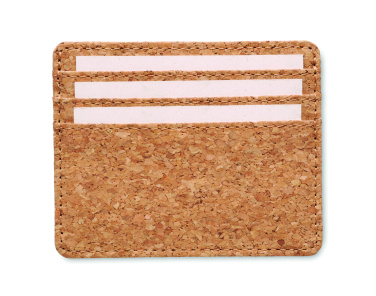 Logo trade promotional merchandise photo of: Cork cardholder with RFID