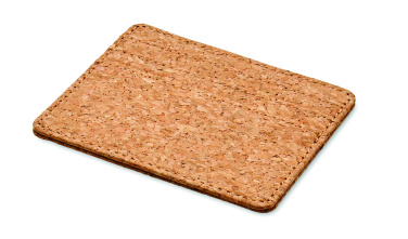 Logo trade business gifts image of: Cork cardholder with RFID