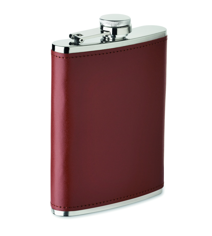 Logotrade promotional gift image of: Slim hip flask 200 ml
