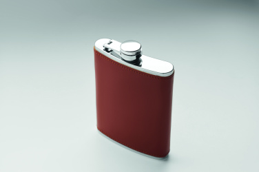 Logotrade promotional product picture of: Slim hip flask 200 ml