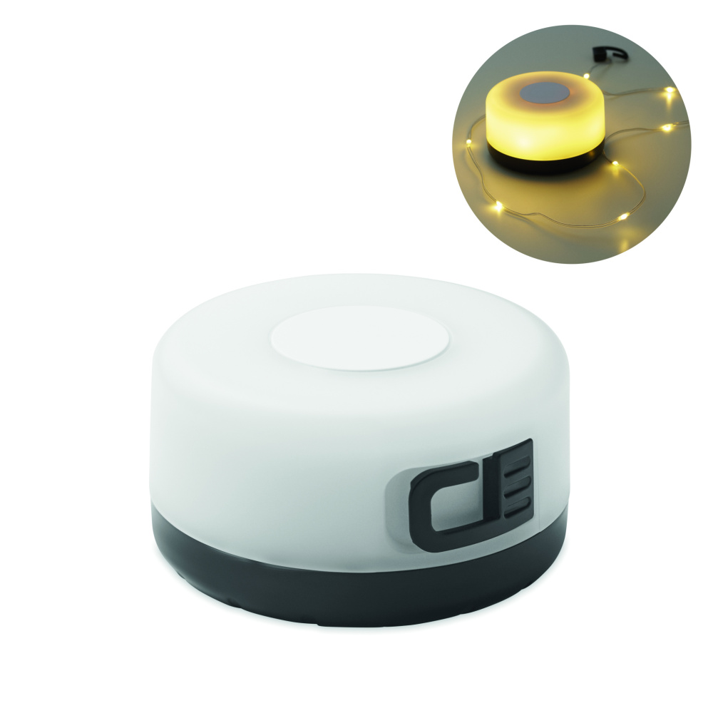 Logo trade promotional merchandise picture of: Retractable LED string light